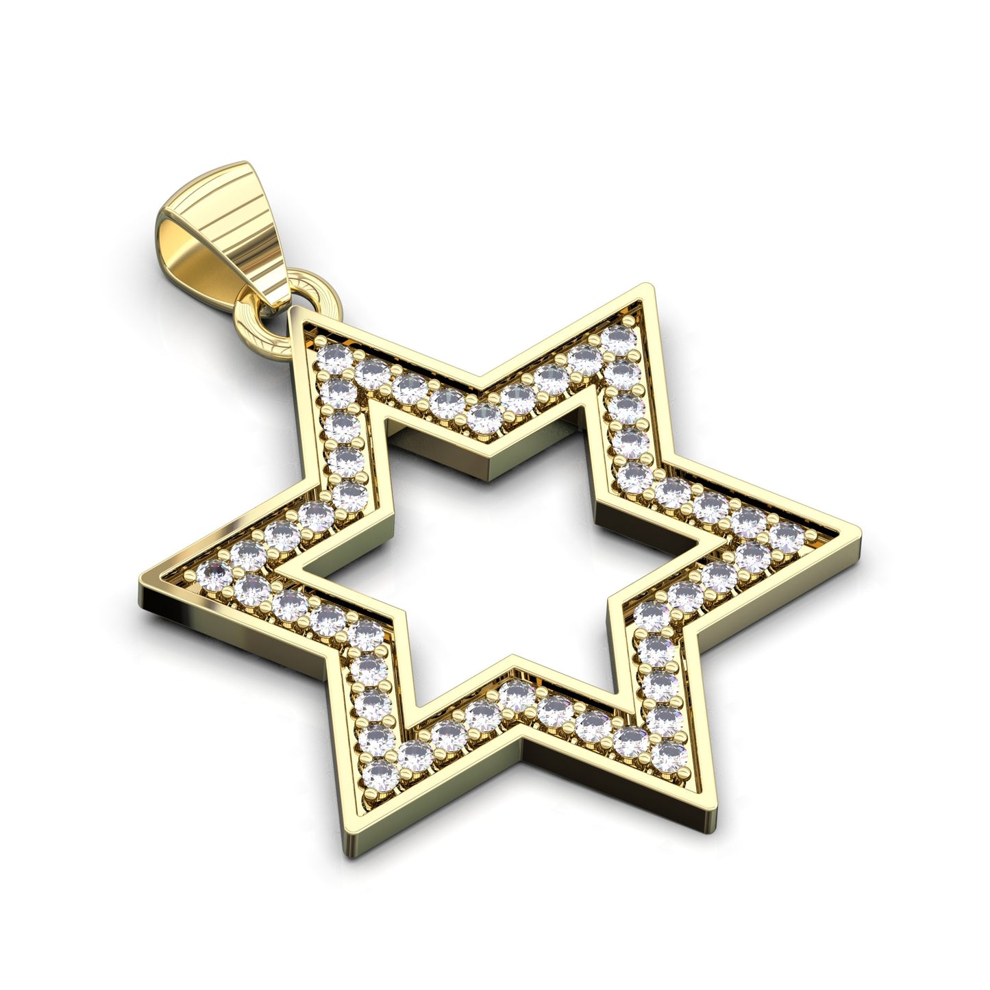 jewish necklace star of david
